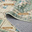 Aspire Homeware Sage Green Tribal Area Rug-1898354458