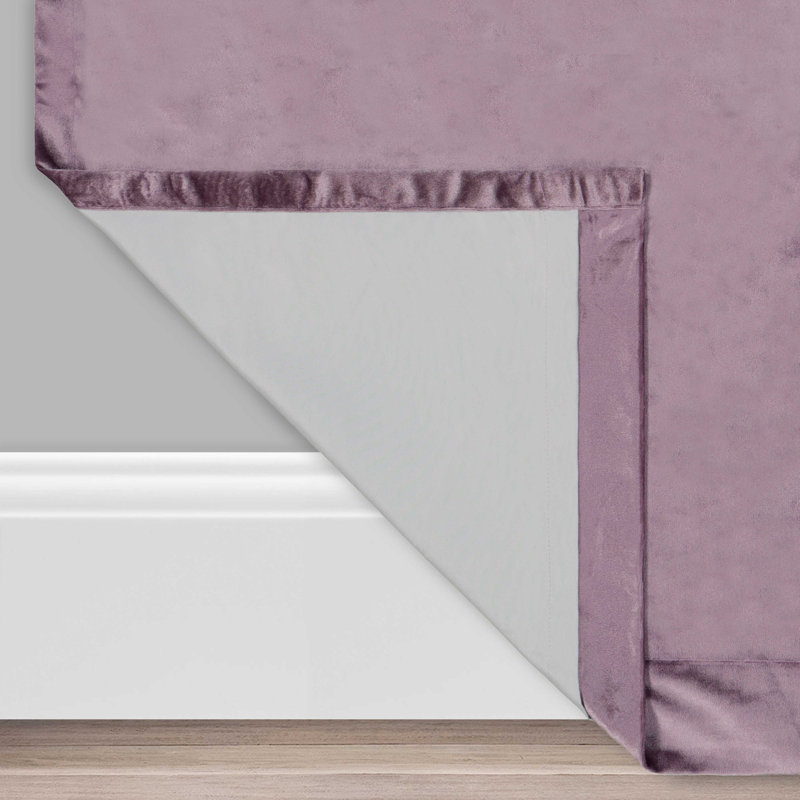 Curtain Single Panel, 50" W x 95" L, Plum