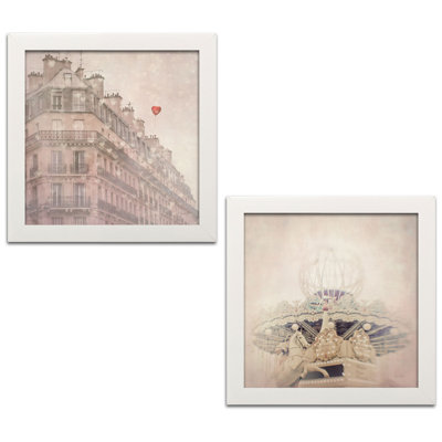 « cardiaque paris & storm avenants », ensemble de 2 reproductions de photos