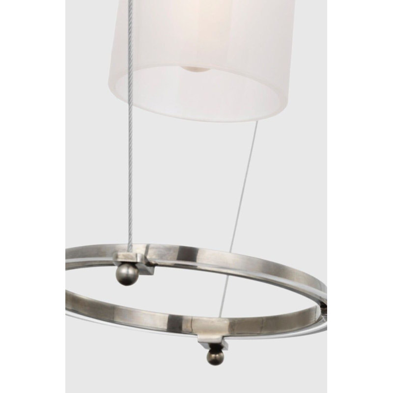 Ovalle 1 - Light Pendant, Antique Nickel