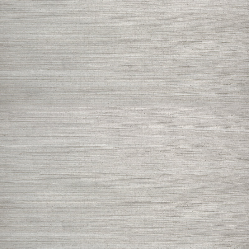 Papier peint Sisal Authentic Grasscloth, Argent métallique