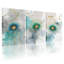 Plantes et fleurs, ensemble de 3 reproductions d'art sur toile-643839127