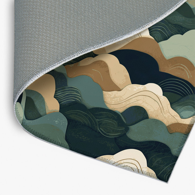 Tapis intérieur et extérieur Radiant Dreams, Rectangle 4pi x 6 pi