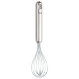 Fissler Essential 12 Inch Wisk, 18/10 Stainless Steel Kitchen Utensil for Mixing & Whipping, Ergonomic Handle, Dishwasher Safe