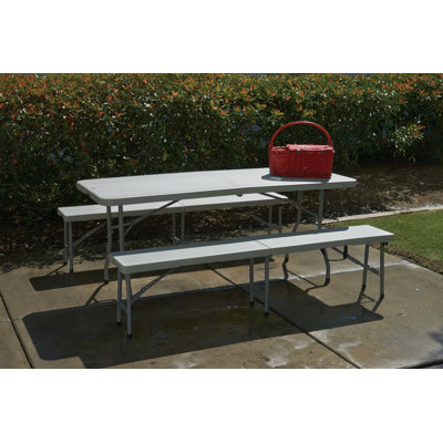 Vidal 8 - Person Patio Dining Set with Rectangular Table , Cushions Included