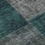 Tapis bleu sarcelle lavable à la machine Premium Prisco-650523340