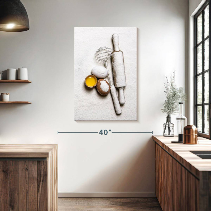 Bread Making Staples, 39" H x 26" W