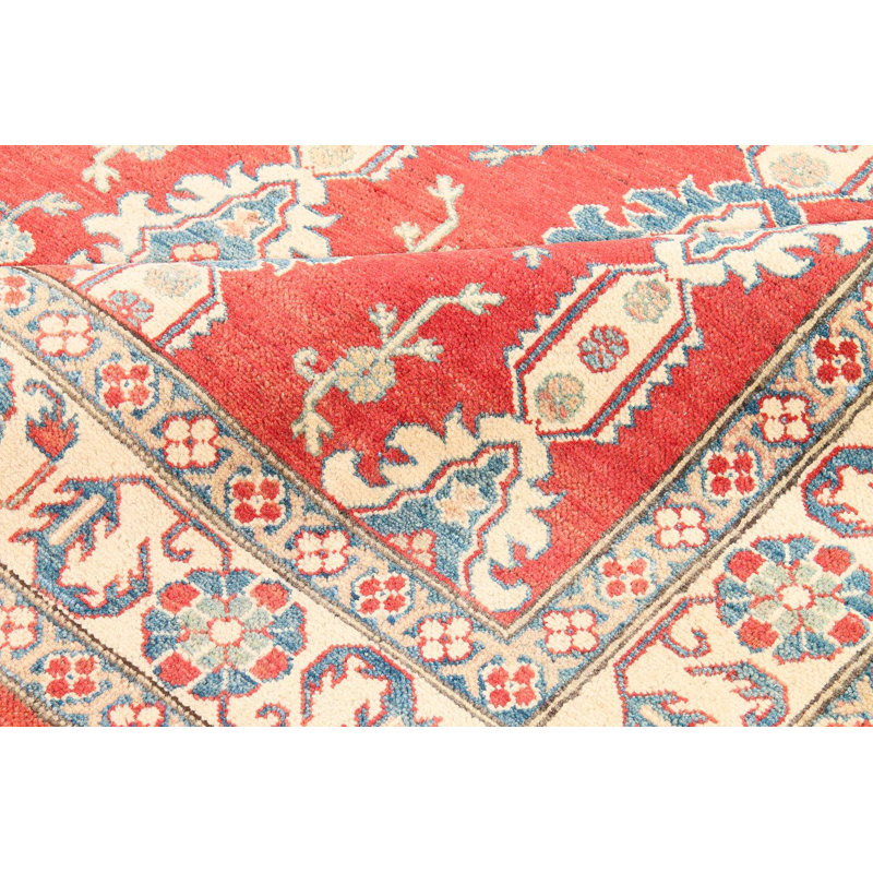 Abstract Wool Hand Woven 222cm X 300cm Area Rug