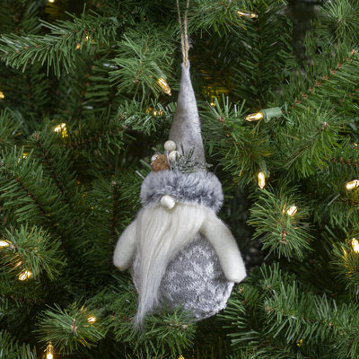 Ornement de Noël gnome 7,75 po