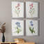 Delicate Pink I - ensemble de 4 peintures sur toile encadrées-379458574-379458573
