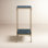 Agatie 12" Genuine Marble End Table