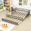 Lit de jour simple gigogne en bois avec lit gigogne-720566922