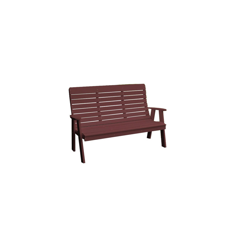 Banc de jardin 4 'Winston, Marron foncé