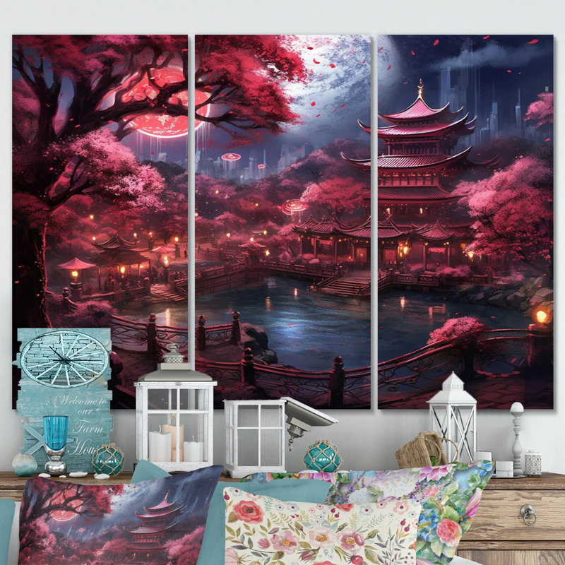 Ensemble de 3 décorations murales