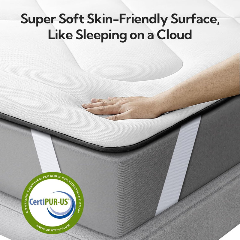 1.57 inches Memory foam Mattress Topper, Queen