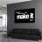 Make It Happen Motivational Office Canvas Wall Decor Work Sucess Wall Art Inspirational Entrepreneur Business Quotes Wall Art Modern Office Large Paintings Artwork Framed Easy To Hang