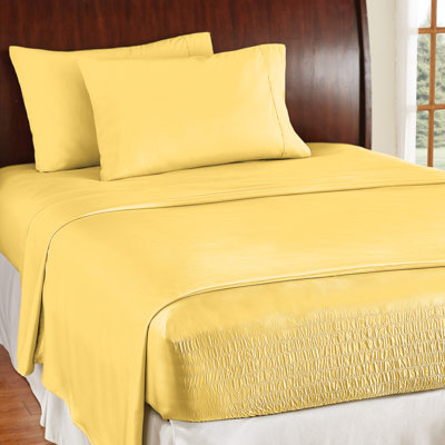 Microfiber Solid Colour Sheet Set