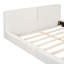 Lit plateforme tapissier grand format en velours-574809005