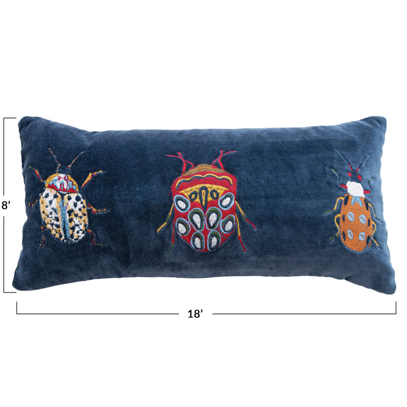 Beaumont 100% Cotton Lumbar Rectangular Pillow Cover