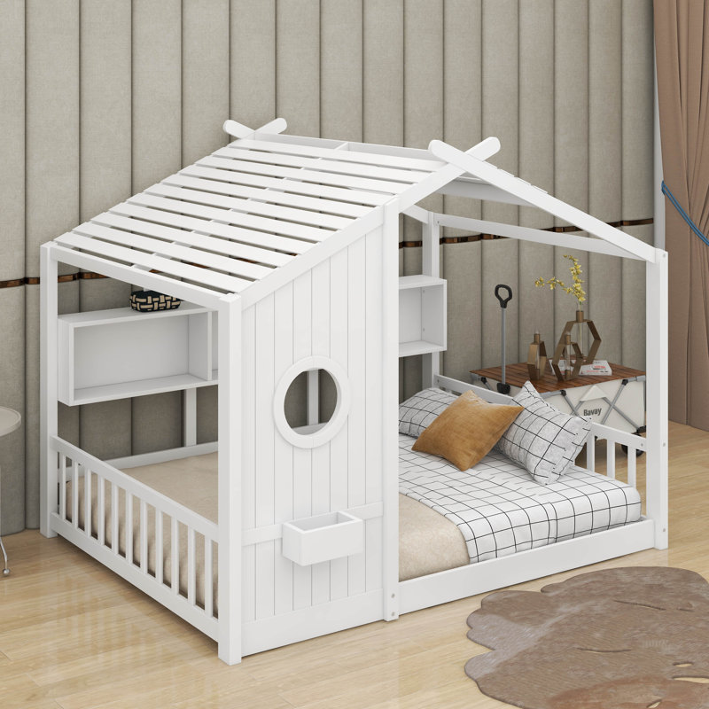 Lit double pleine grandeur, Blanc