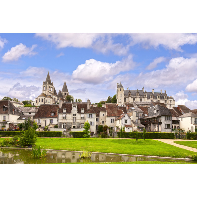 Loches Loire Valley France by Travellinglight - Wrapped Canvas Print, 51cm H x 76cm W