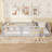 Twin Size Floor Bed With Fence-2089007630-2089007629