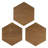 BaseCore HEX 12mil x 5.75" W Peel and Stick Vinyl Plank Flooring-87458934