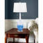 Lampe de table en verre