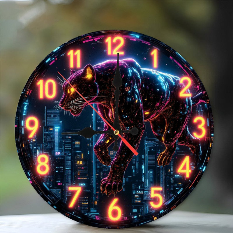 Art horloge murale aigle