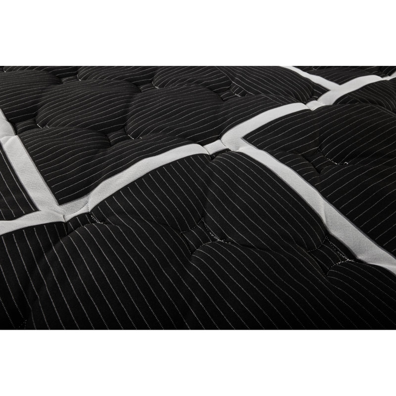 Très grand matelas ferme avec support et double refroidissement pour plus de confort, largeur de 76 po, réduction de mouvement des ressorts ensachés individuellement de poids de 106 lb, profondeur de 80 po