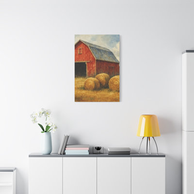 Aaroon Single Picture Frame Print on Canvas