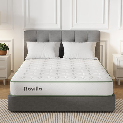 Novilla 23cm Memory Foam  Pocket Sprung Mattress