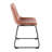 18.75'' H Faux Leather Upholstered Side Chair-1171682309
