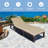 Outdoor Wicker Chaise Lounge , Cushion Included-92541404