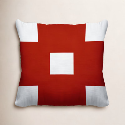 Luella Geometric Indoor/Outdoor Throw Pillow