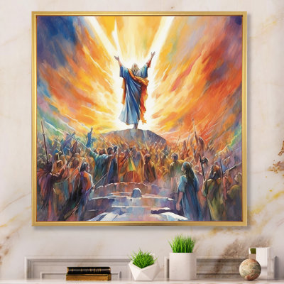 Reproduction d'art sur toile, "Christian Triumph Resurrections - Christianity"