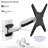 VIVO Height Adjustable Exposed Column Pneumatic Arm Mount for 40" to 70" Screens