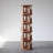 Burlywood Solid wood rotating bookshelf