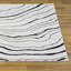 Tapis moderne à vagues abstraites-118690177