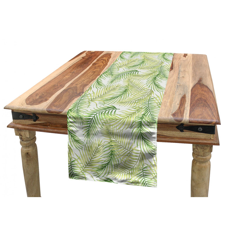 Palm Leaf Table Runner, 90" x 16"