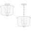 Lustre unique à 3 lumières Nedmond-1722959701