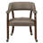 Swivel Tufted Dining Chairs With Casters And Arms-97867329-105846496