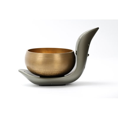 Automatic Singing Bowl, Adjustable Angle & Interval, Handmade 8” Tibetan Bowl, Hands-free Meditation & Deep Sleep Aid, Yoga, Healing Sound Therapy, Mindfulness