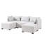 Versatile - Foam Padding 30X30x18 30"W X 30"D 18"H, Dark Solid Wood Feet Captivation