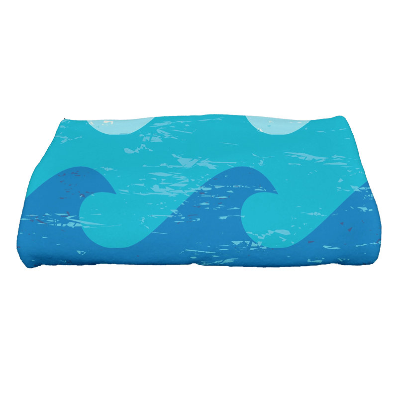 Serviette de bain Allbritton, bleu