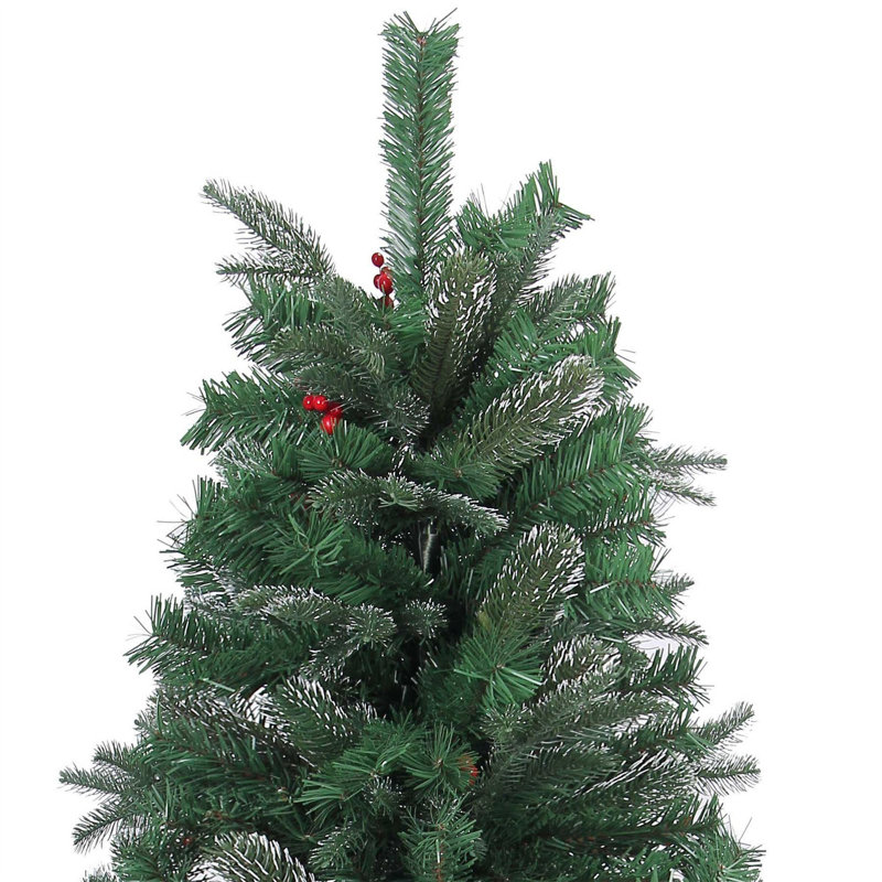 Lighted Artificial Christmas Tree, 6 ft.