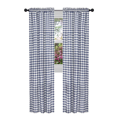Paire de rideaux semi-transparents avec passe-tringle Ramillies