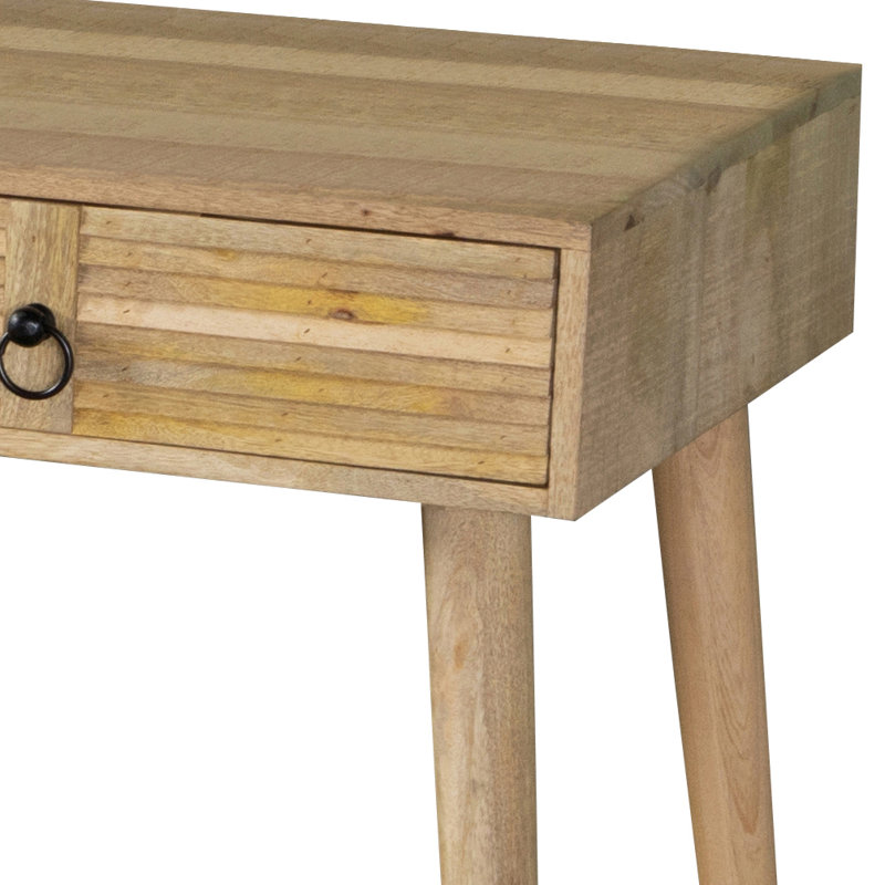 Gretta Natural 1-drawer End Table