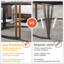 Ensemble de 2 tables basses gigognes Jakesha