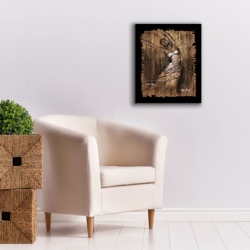 «Graceful Motion II» par Monica Stewart, H 24 po x l 20 po x P 0,75 po